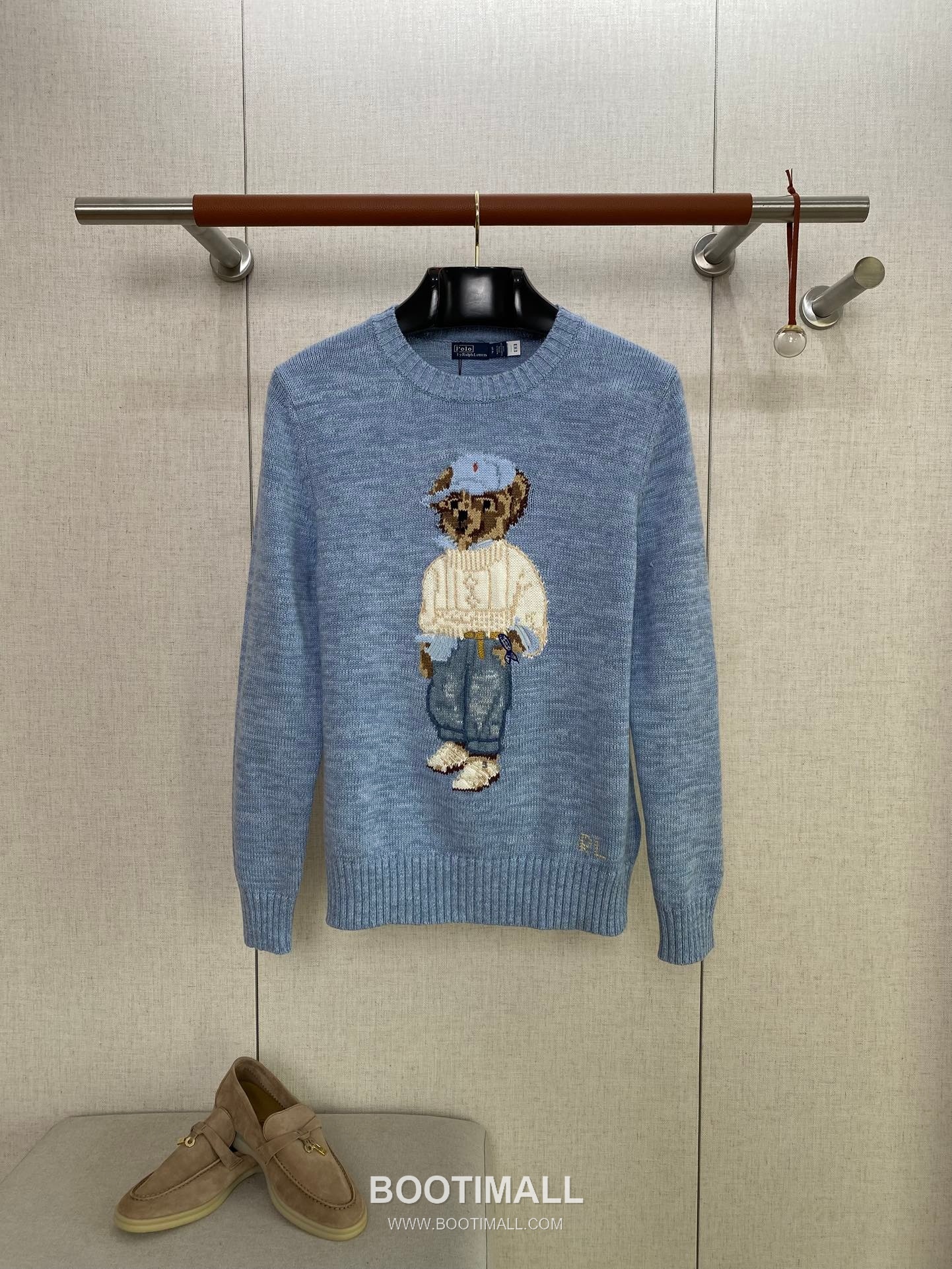 Ralph Lauren Polo Bear Crewneck Sweater 8839088 Cotton White 랄프로렌 베어 폴로 크루넥 스웨터 8839088 코튼 화이트 2