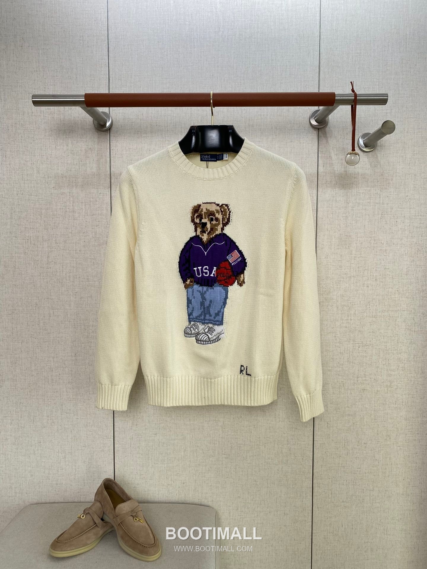 Ralph Lauren Polo Bear Crewneck Sweater 8839088 Cotton White 랄프로렌 베어 폴로 크루넥 스웨터 8839088 코튼 화이트 4