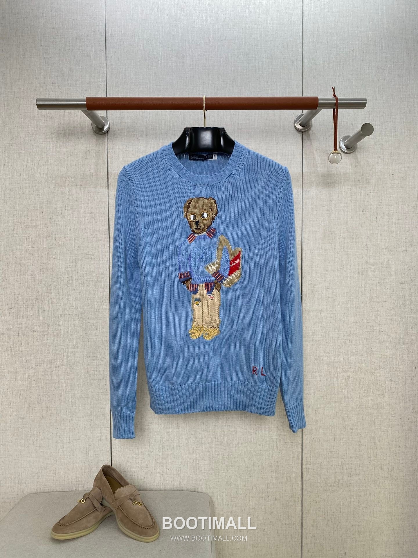 Ralph Lauren Polo Bear Crewneck Cotton White Sweater 랄프로렌 베어 폴로 크루넥 코튼 화이트 스웨터 3