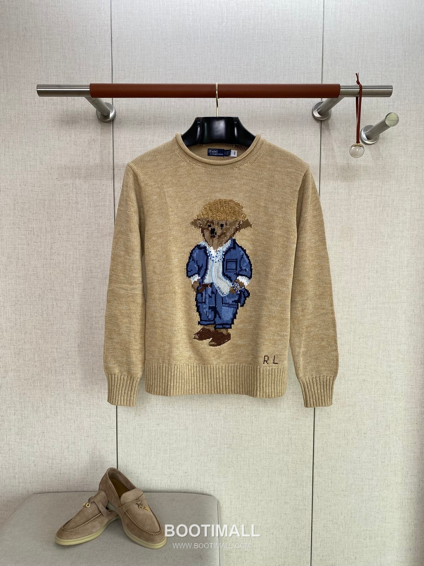 Ralph Lauren Polo Bear Crewneck Sweater Wool Cashmere Blend White Knitwear 랄프로렌 베어 폴로 크루넥 스웨터 8839088 울 캐시미어 혼방 화이트 니트 2
