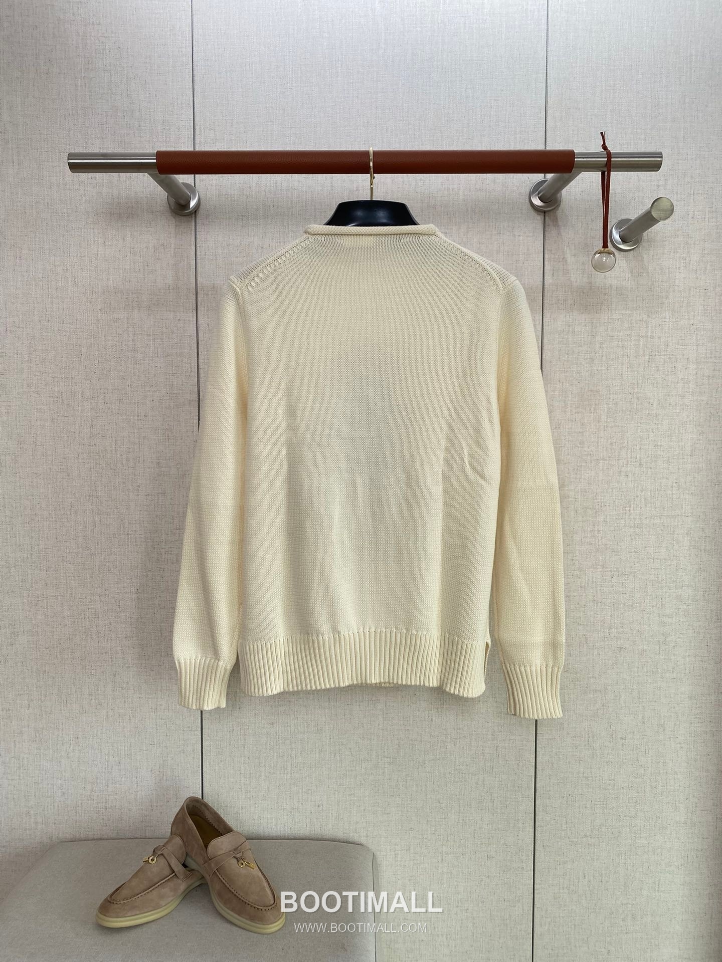 Ralph Lauren Polo Bear Crewneck Sweater Wool Cashmere Blend White Knitwear 랄프로렌 베어 폴로 크루넥 스웨터 8839088 울 캐시미어 혼방 화이트 니트 4