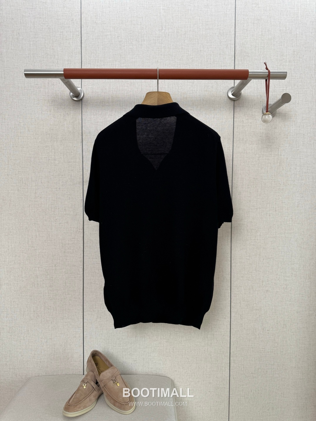 Ralph Lauren Silk Seagull-Collar Polo Mulberry Cotton Blend White Shirt 랄프로렌 베어 실크 시걸 칼라 폴로 뽕나무 코튼 블렌드 화이트 셔츠 2