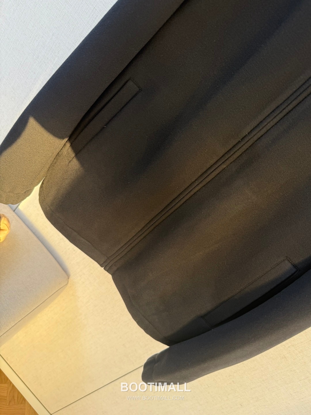 Loro Piana Cashmere Stand-Collar Outerwear Acetate Blend Gray Jacket 로로피아나 캐시미어 스탠드칼라 아우터 아세테이트 블렌드 그레이 재킷 4