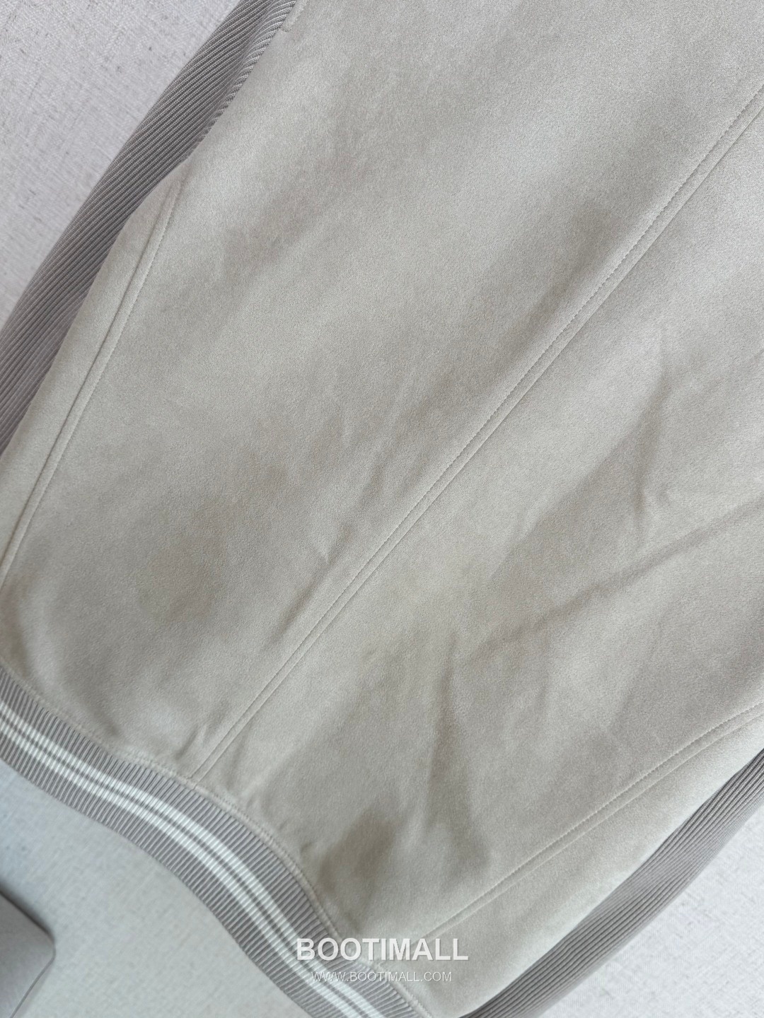 Brunello Cucinelli Varsity Snap Jacket Blend Fabric Beige 브루넬로 쿠치넬리 바시티 스냅 재킷 혼방 원단 베이지 6