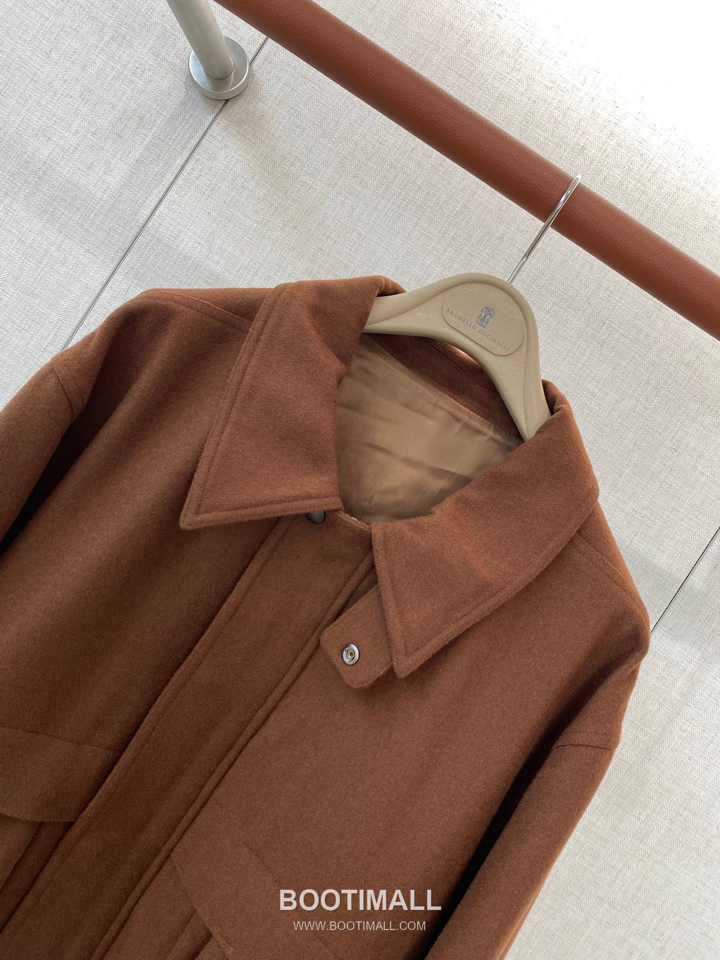 Lemard Wool Collar Jacket Blend Brown 레마드 울 칼라 재킷 혼방 브라운 3