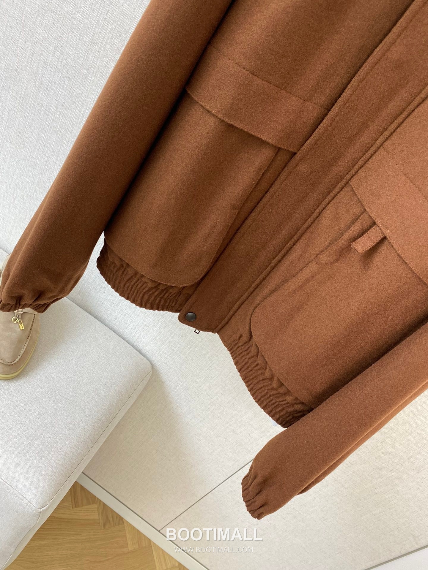 Lemard Wool Collar Jacket Blend Brown 레마드 울 칼라 재킷 혼방 브라운 4