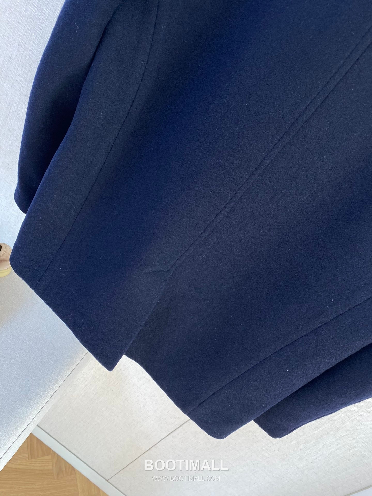 Loro Piana Stand Collar Outerwear Wool Blend Navy Jacket 로로피아나 스탠드 칼라 아우터 울 블렌드 네이비 자켓 6