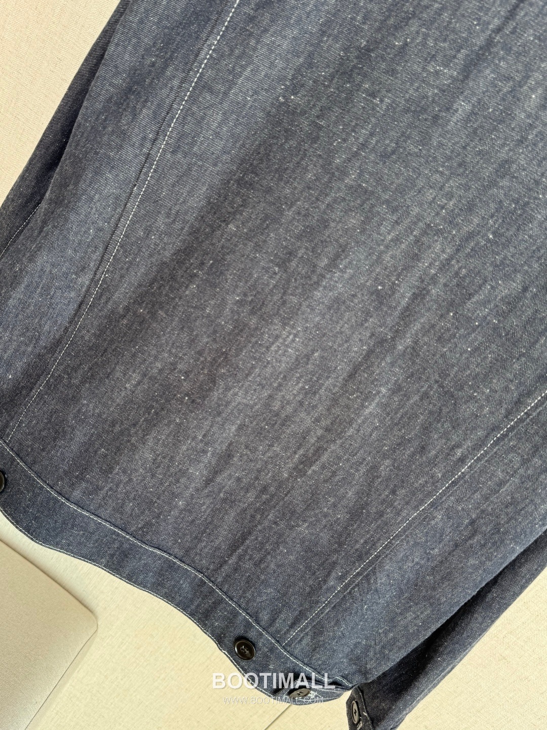 Loro Piana Cashmere-Blend Denim Set Cotton Cashmere Blend Blue Jacket 로로피아나 캐시미어 블렌드 데님 세트 코튼 블루 자켓 6