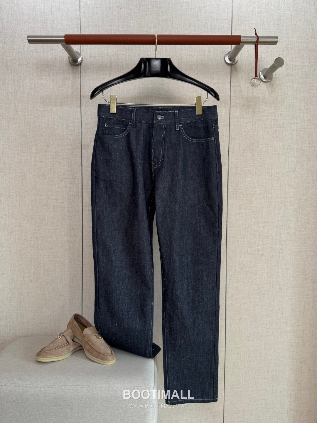 Loro Piana Cashmere-Blend Denim Set Cotton Cashmere Blend Blue Jacket 로로피아나 캐시미어 블렌드 데님 세트 코튼 블루 자켓 1