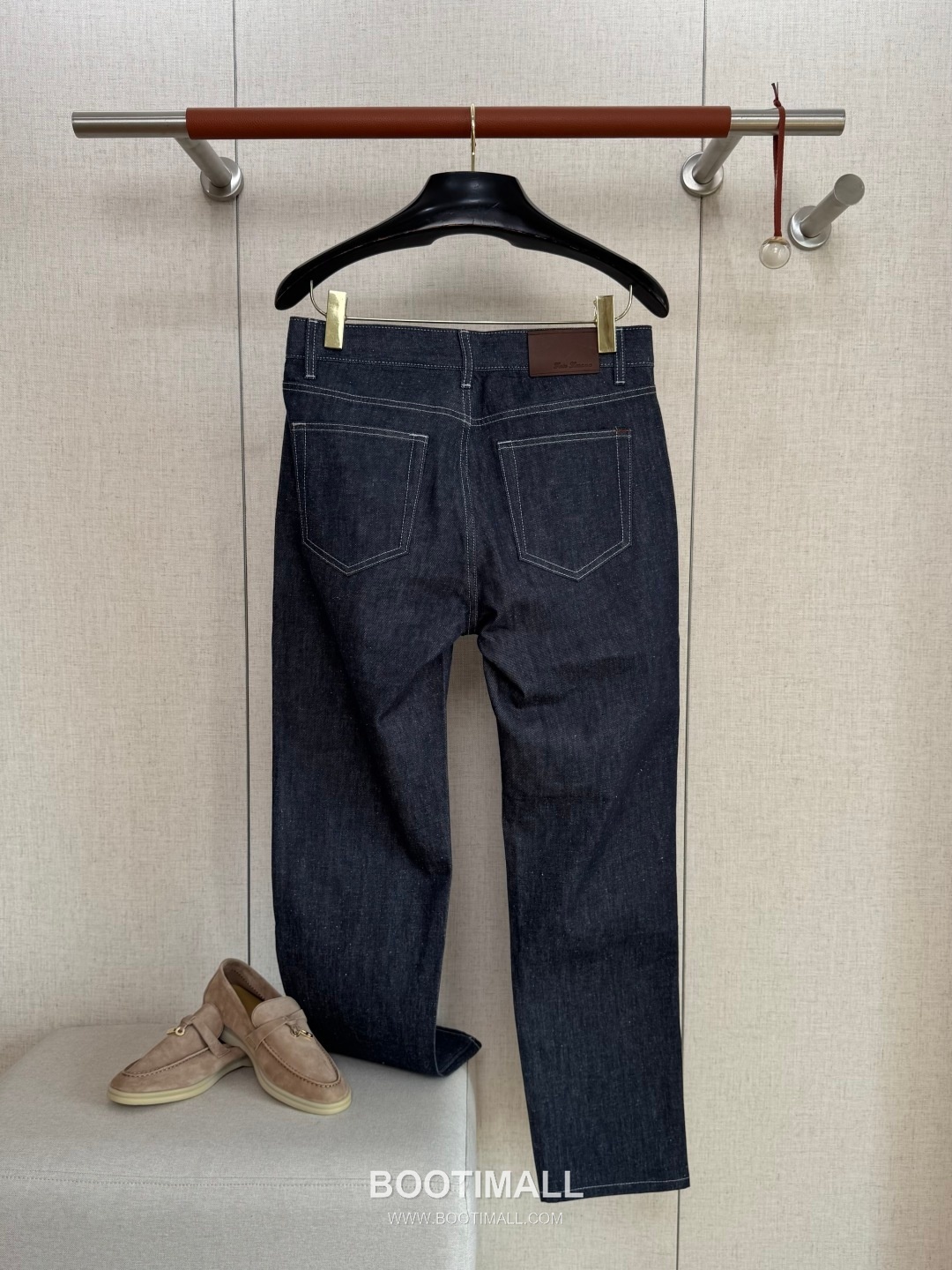 Loro Piana Cashmere-Blend Denim Set Cotton Cashmere Blend Blue Jacket 로로피아나 캐시미어 블렌드 데님 세트 코튼 블루 자켓 2