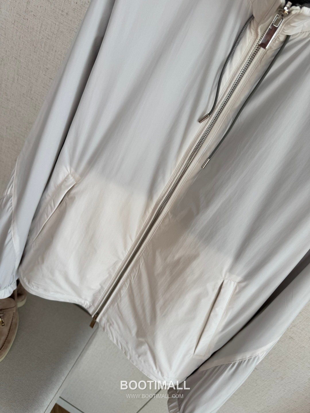 Zegna Brezza Reversible Waist-Cinched Microfiber Army Green Jacket 제냐 브레짜 리버서블 웨이스트 신치드 마이크로파이버 카키 재킷 6