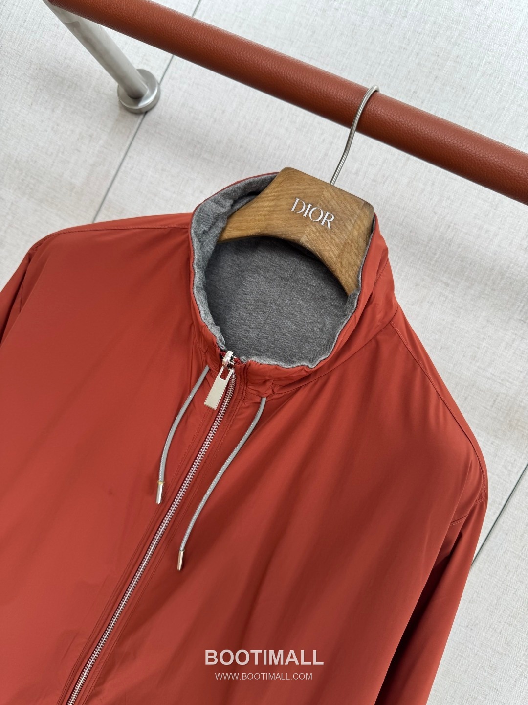 Zegna Brezza Reversible Waist-Cinched Microfiber Army Green Jacket 제냐 브레짜 리버서블 웨이스트 신치드 마이크로파이버 카키 재킷 5