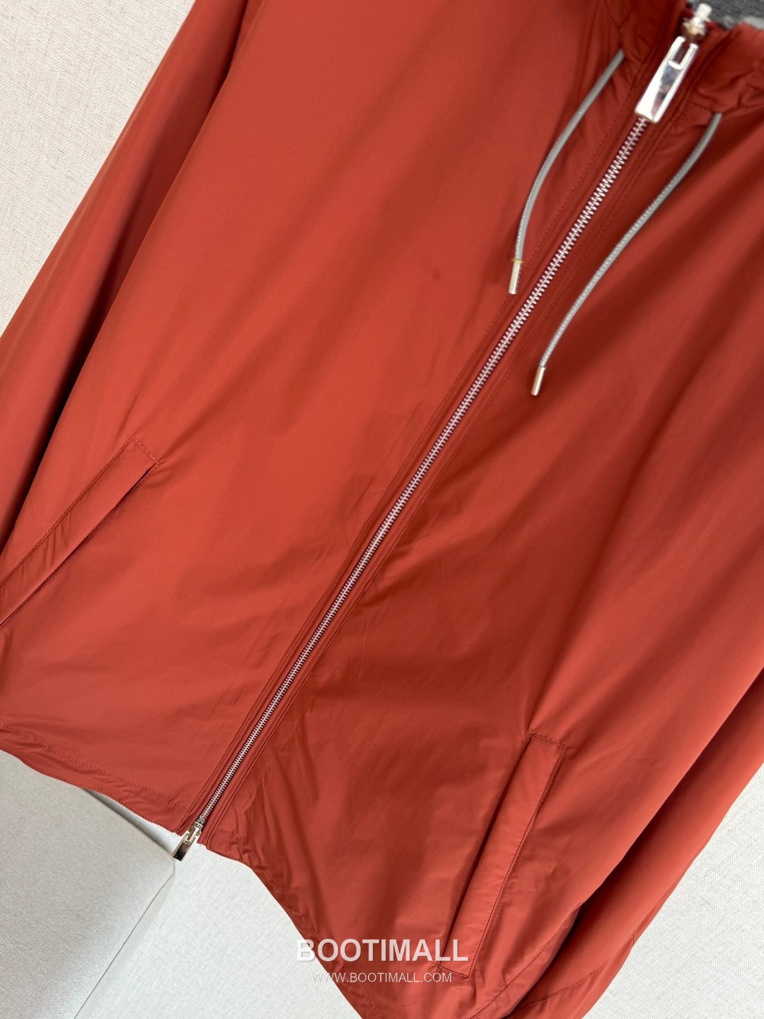 Zegna Brezza Reversible Waist-Cinched Microfiber Army Green Jacket 제냐 브레짜 리버서블 웨이스트 신치드 마이크로파이버 카키 재킷 6