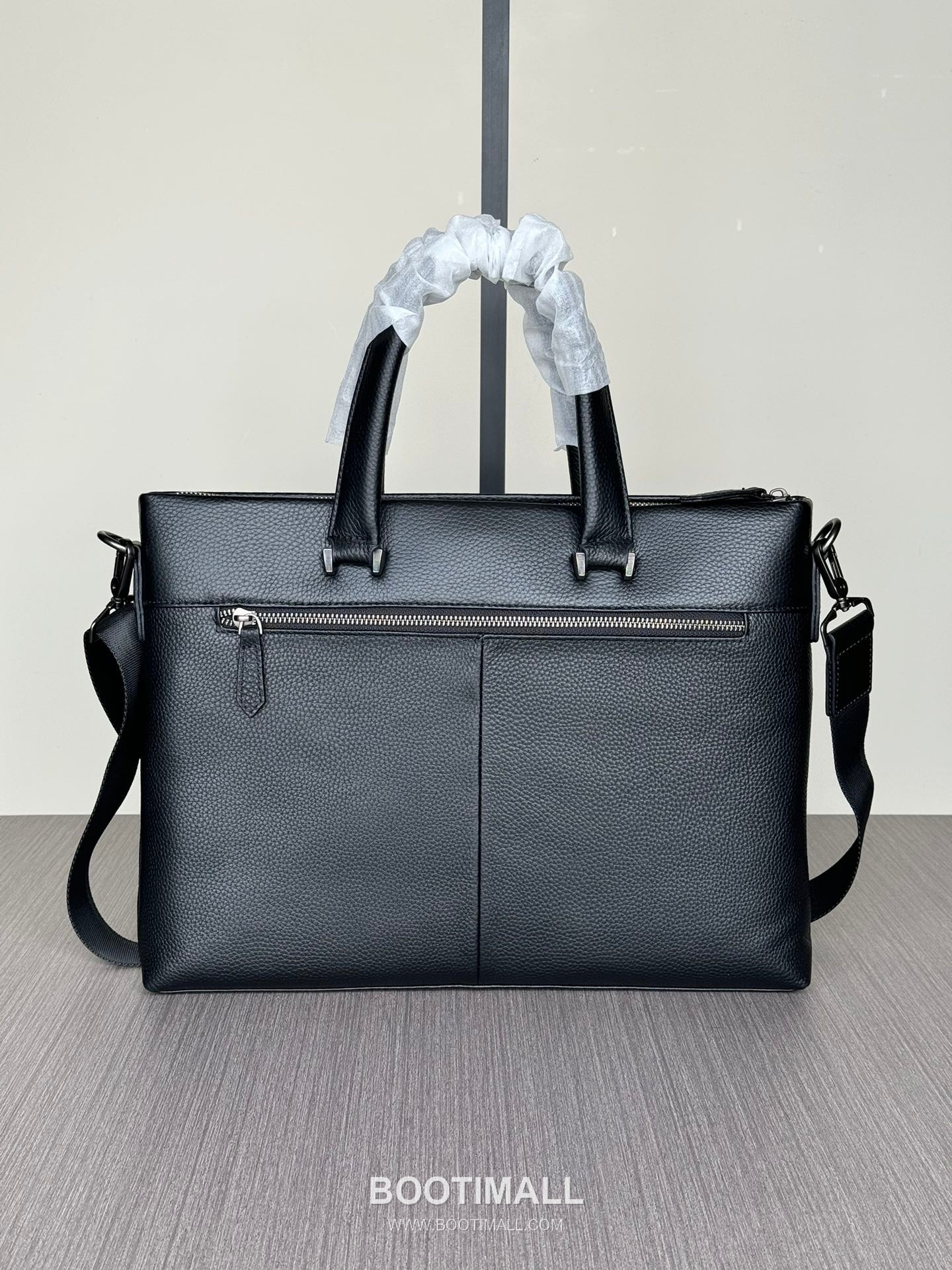 Prada 9902-1 Litchi-Grain Briefcase Italian Calfskin Black 프라다 9902-1 리치그레인 브리프케이스 이탈리아 카프스킨 블랙 39cm 2