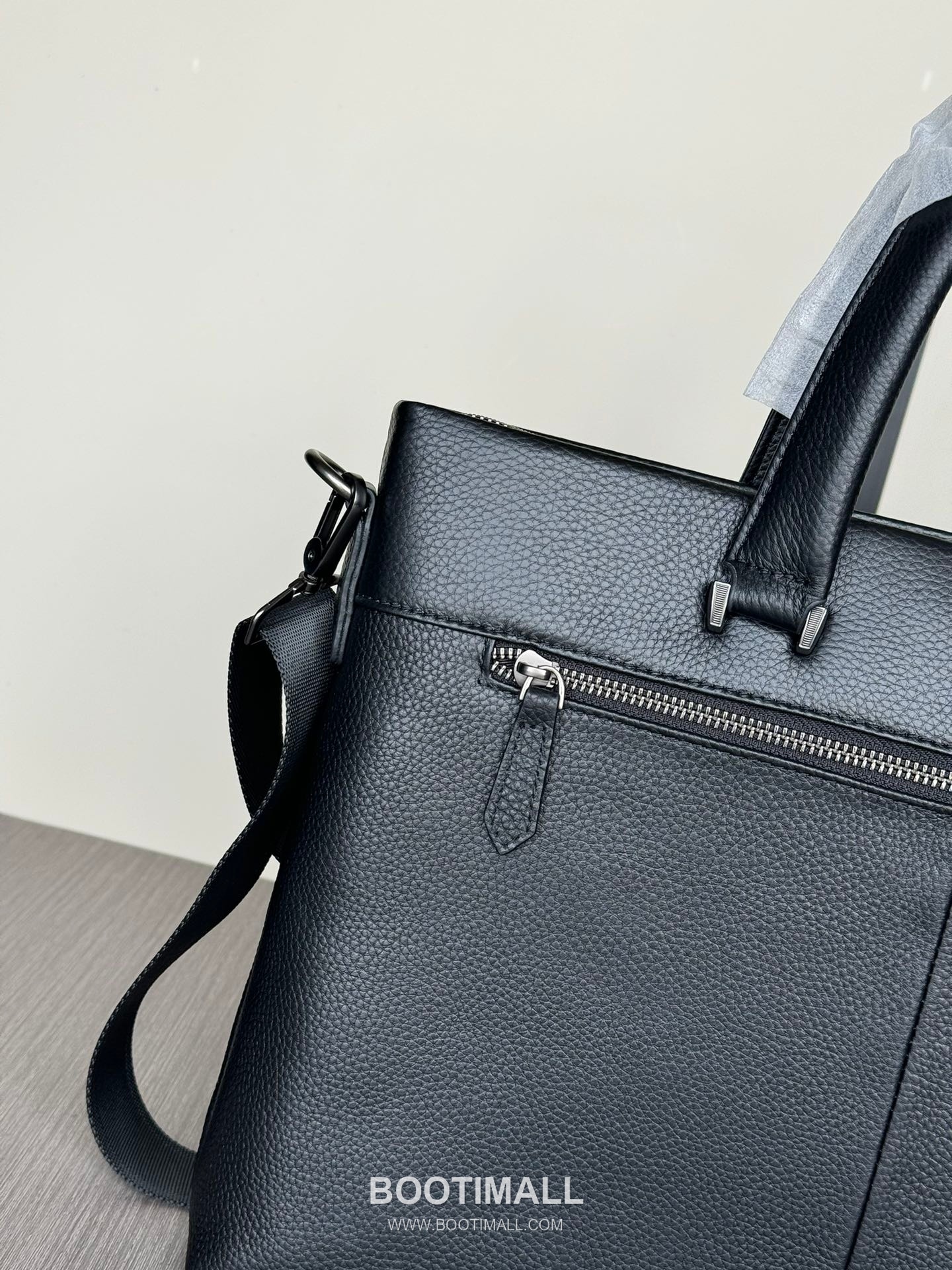 Prada 9902-1 Litchi-Grain Briefcase Italian Calfskin Black 프라다 9902-1 리치그레인 브리프케이스 이탈리아 카프스킨 블랙 39cm 5