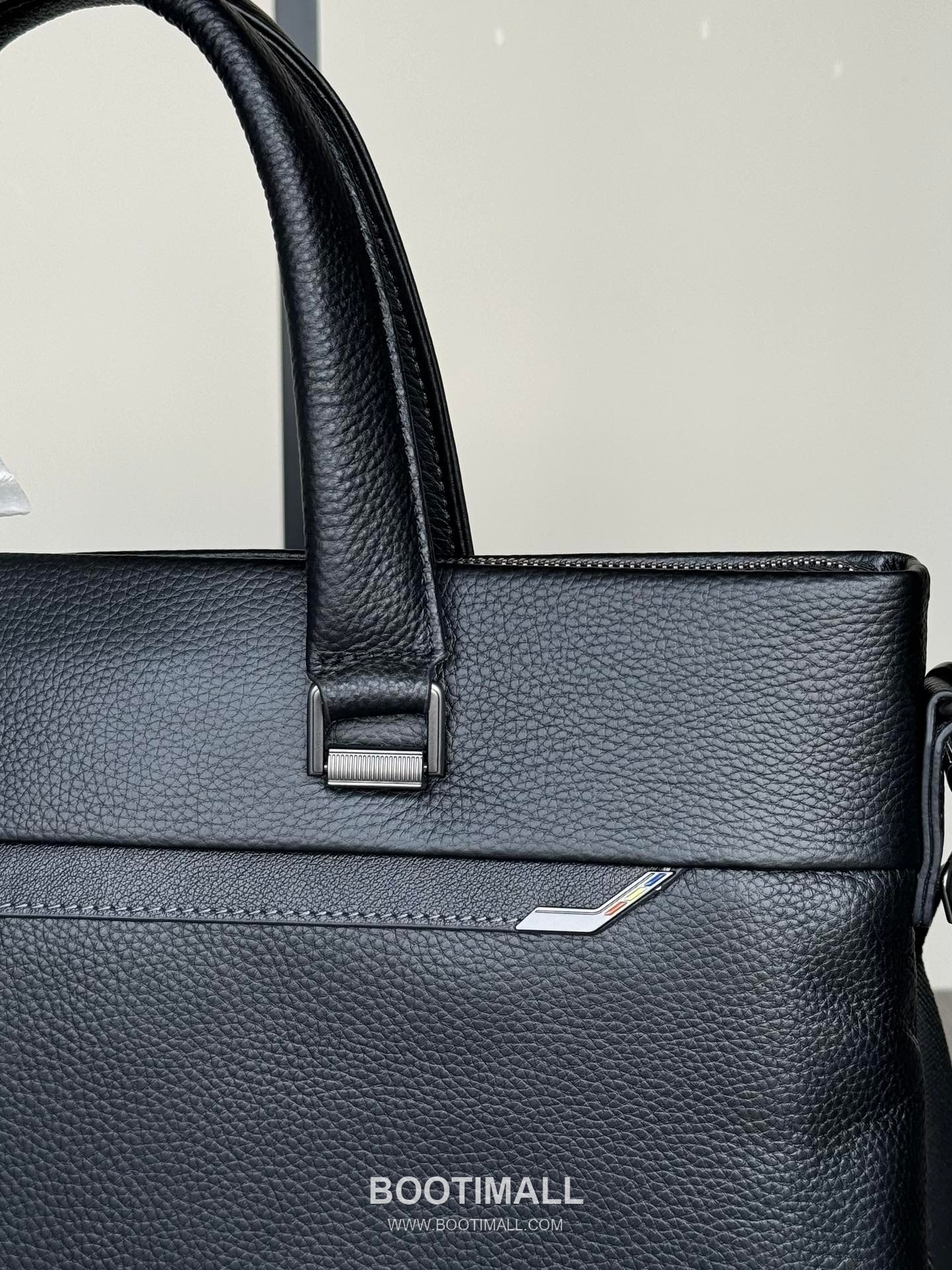 Prada 9902-1 Litchi-Grain Briefcase Italian Calfskin Black 프라다 9902-1 리치그레인 브리프케이스 이탈리아 카프스킨 블랙 39cm 6