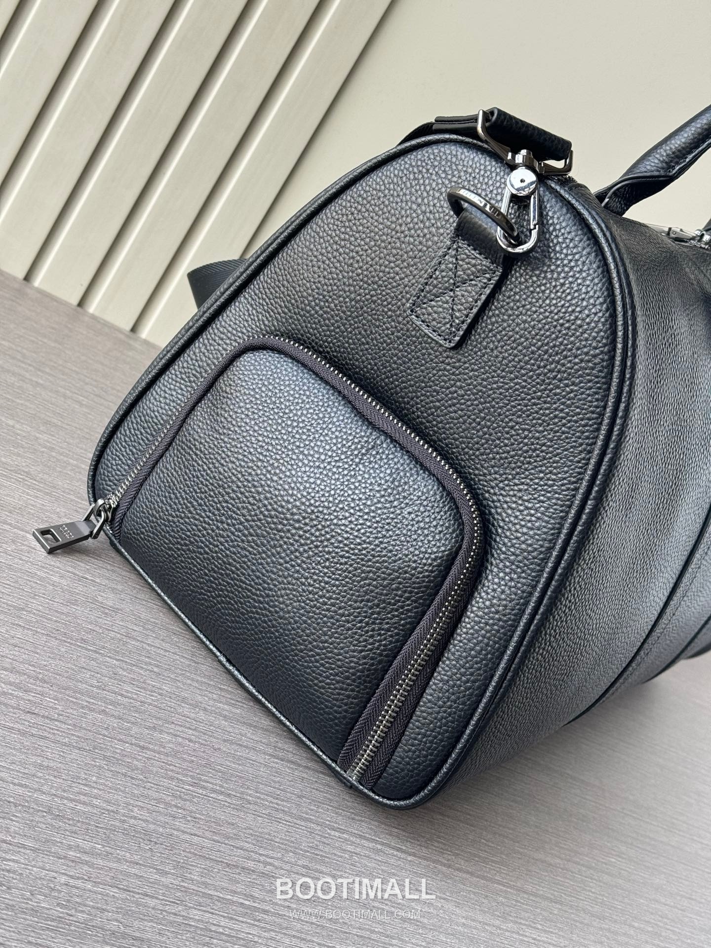 Montblanc 9997-3 Travel Bag Litchi-Grain Calfskin Black 몽블랑 9997-3 트래블백 리치 그레인 카프스킨 보스턴 블랙 47cm 6