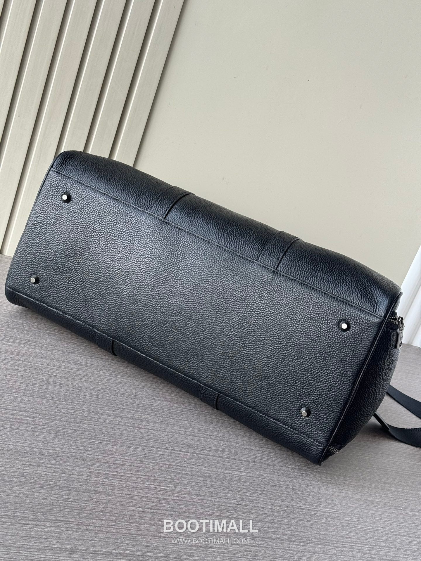 Montblanc 9997-3 Travel Bag Litchi-Grain Calfskin Black 몽블랑 9997-3 트래블백 리치 그레인 카프스킨 보스턴 블랙 47cm 8