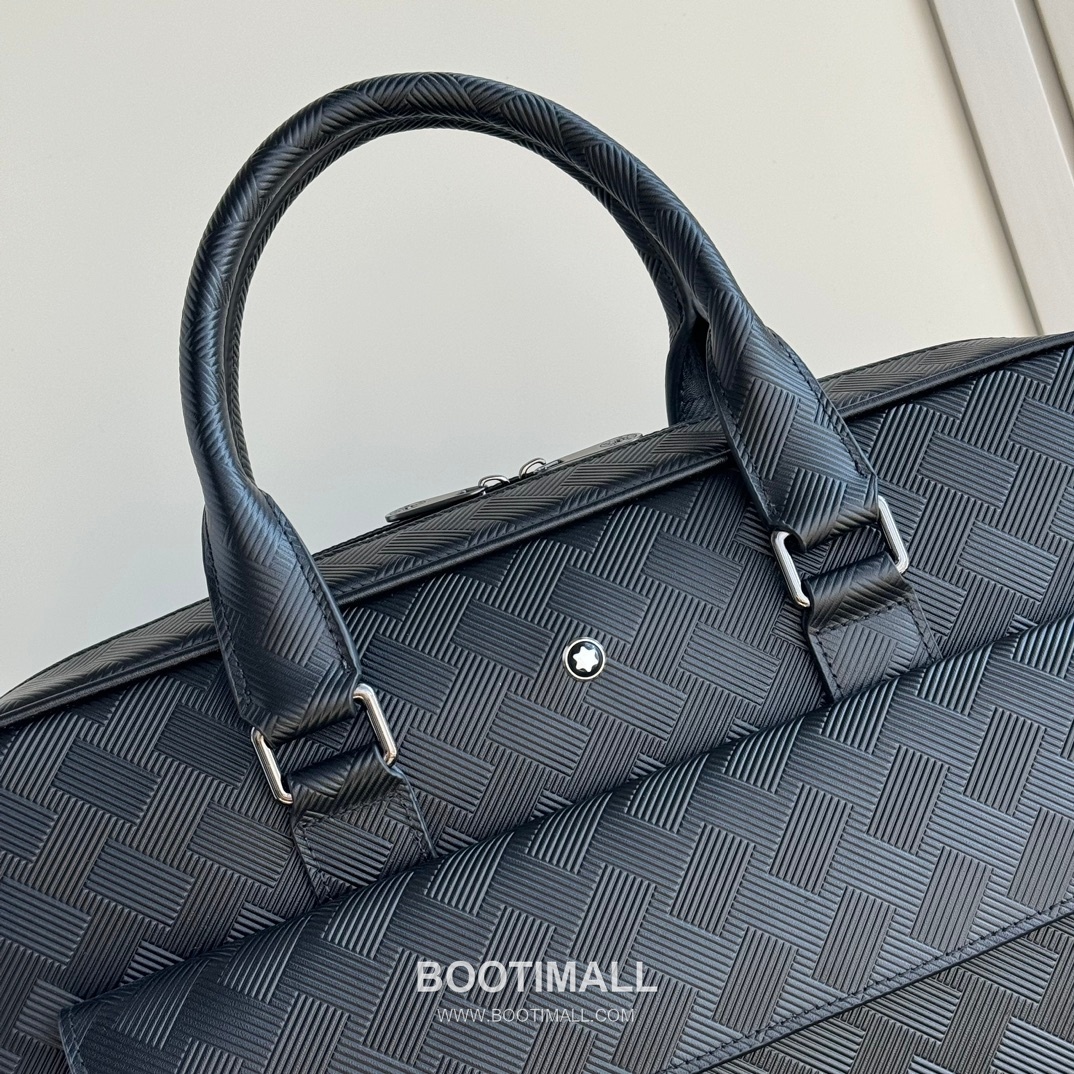 Montblanc 7110-3 Calfskin Briefcase Italian Black 몽블랑 7110-3 카프스킨 브리프케이스 이탈리아 블랙 39cm 4