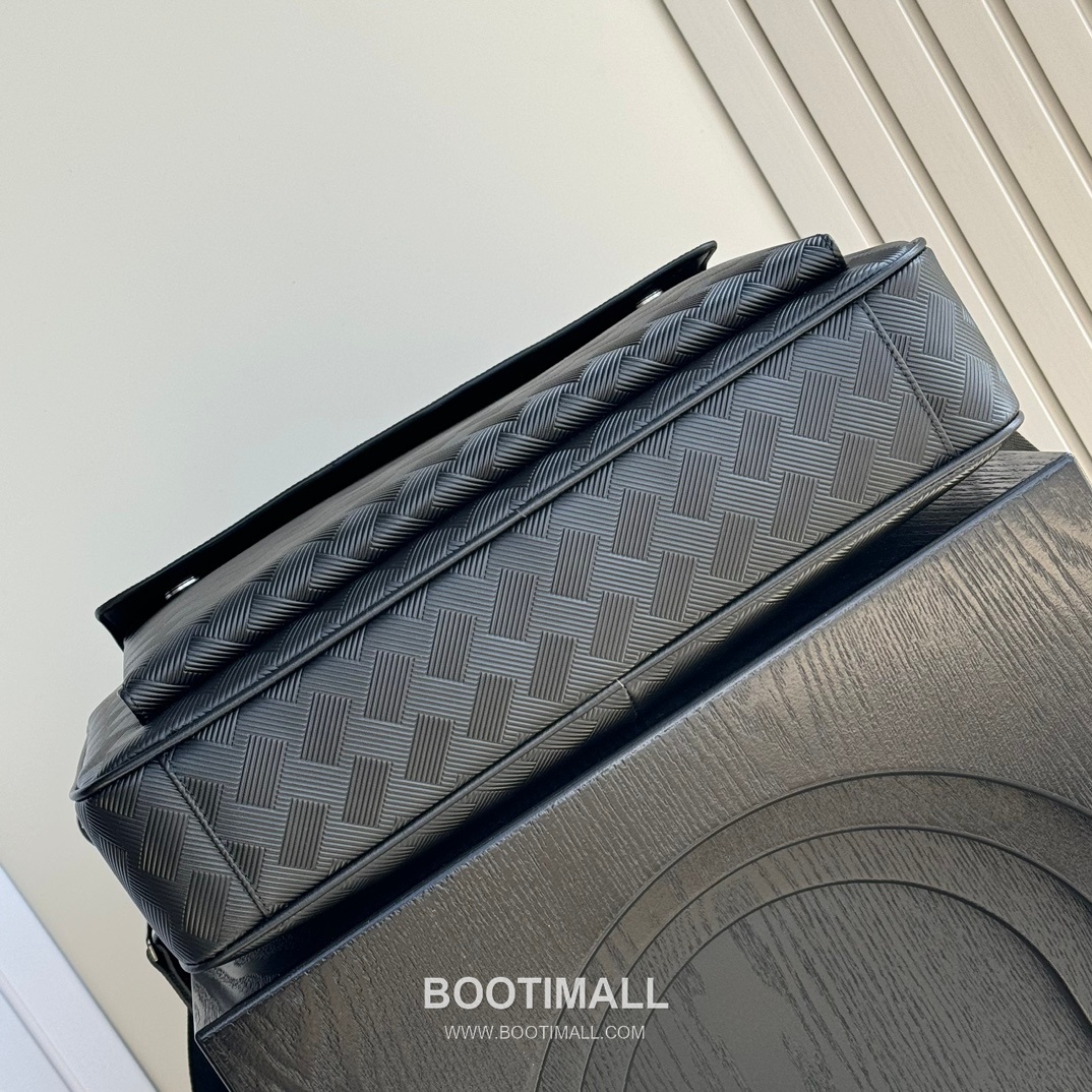 Montblanc 7110-3 Calfskin Briefcase Italian Black 몽블랑 7110-3 카프스킨 브리프케이스 이탈리아 블랙 39cm 7