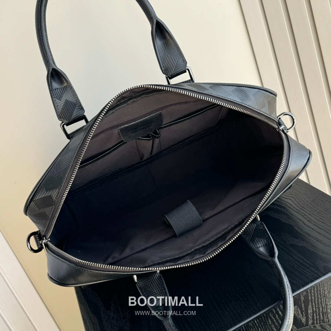 Montblanc 7110-3 Calfskin Briefcase Italian Black 몽블랑 7110-3 카프스킨 브리프케이스 이탈리아 블랙 39cm 8