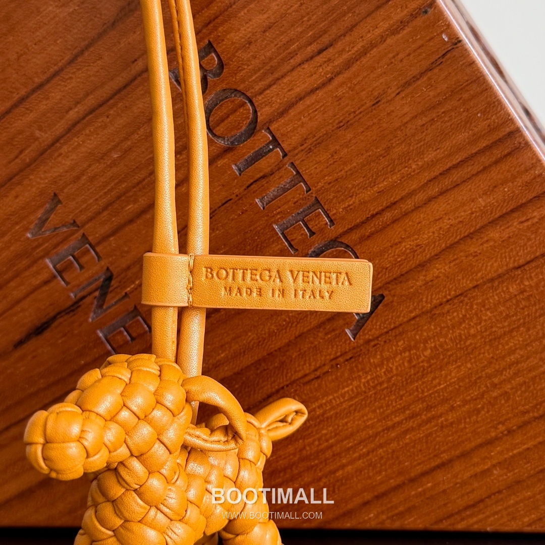 Bottega Veneta Intrecciato Dog Charm Leather Bag 보테가 베네타 인트레치아토 도그 참 가죽 백참 7