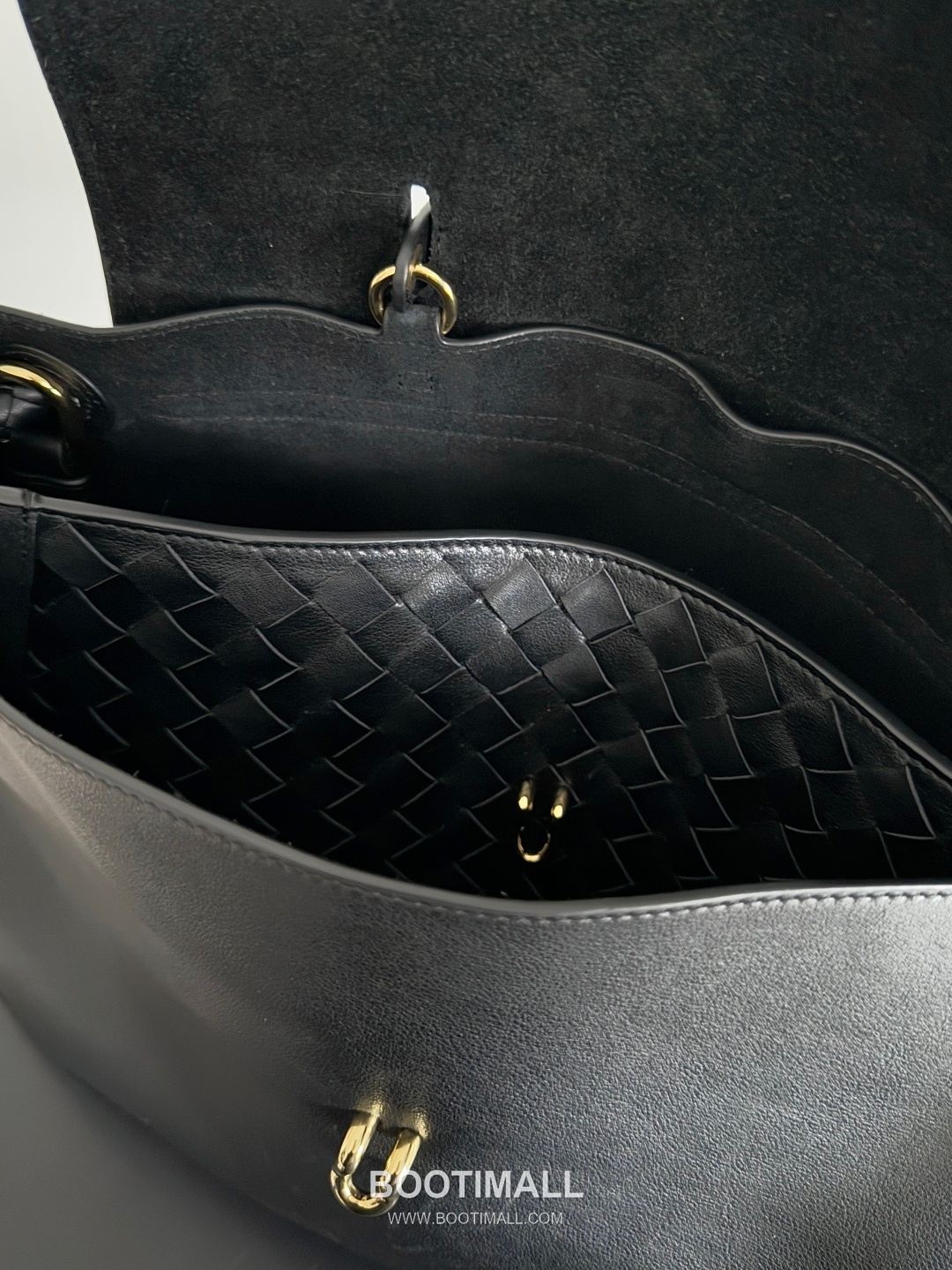 Bottega Veneta Ciao Intrecciato Smooth Calfskin Top Handle Bag 보테가 베네타 차오 인트레치아토 스무스 카프스킨 탑핸들백 42cm 13