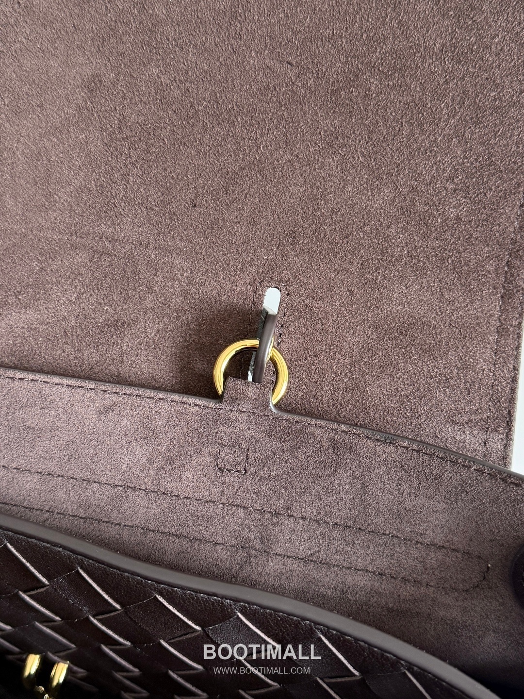 Bottega Veneta Ciao Intrecciato Smooth Calfskin Top Handle Bag 보테가 베네타 차오 인트레치아토 스무스 카프스킨 탑핸들백 42cm 17