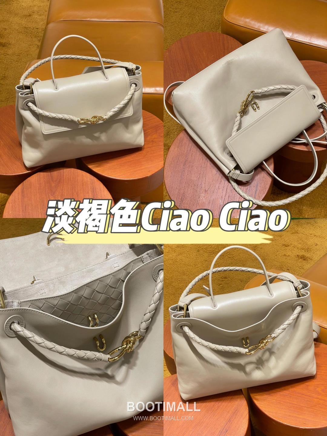 Bottega Veneta Ciao Intrecciato Smooth Calfskin Top Handle Bag 보테가 베네타 차오 인트레치아토 스무스 카프스킨 탑핸들백 42cm 9