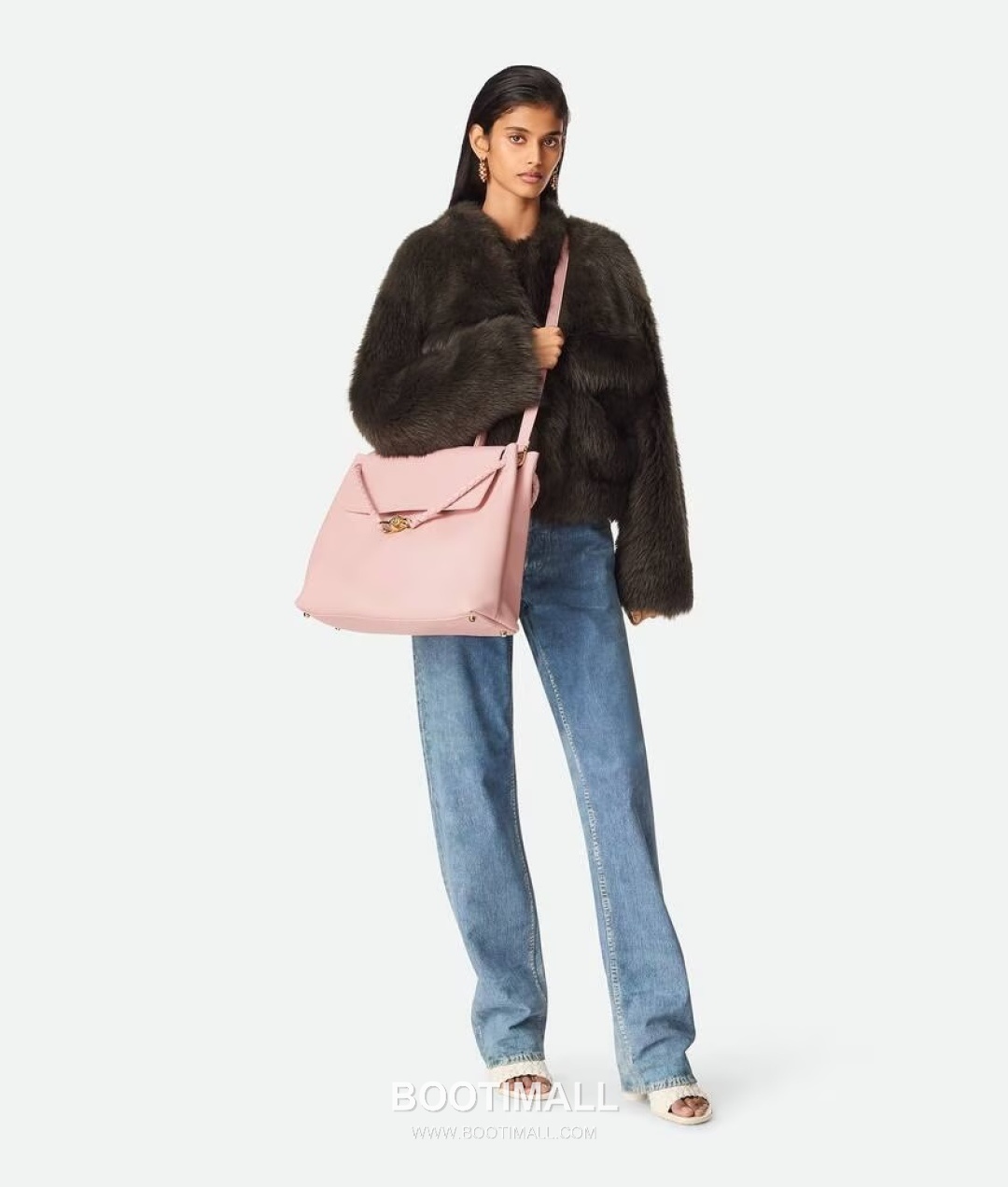 Bottega Veneta Ciao Intrecciato Smooth Calfskin Top Handle Bag 보테가 베네타 차오 인트레치아토 스무스 카프스킨 탑핸들백 42cm 11