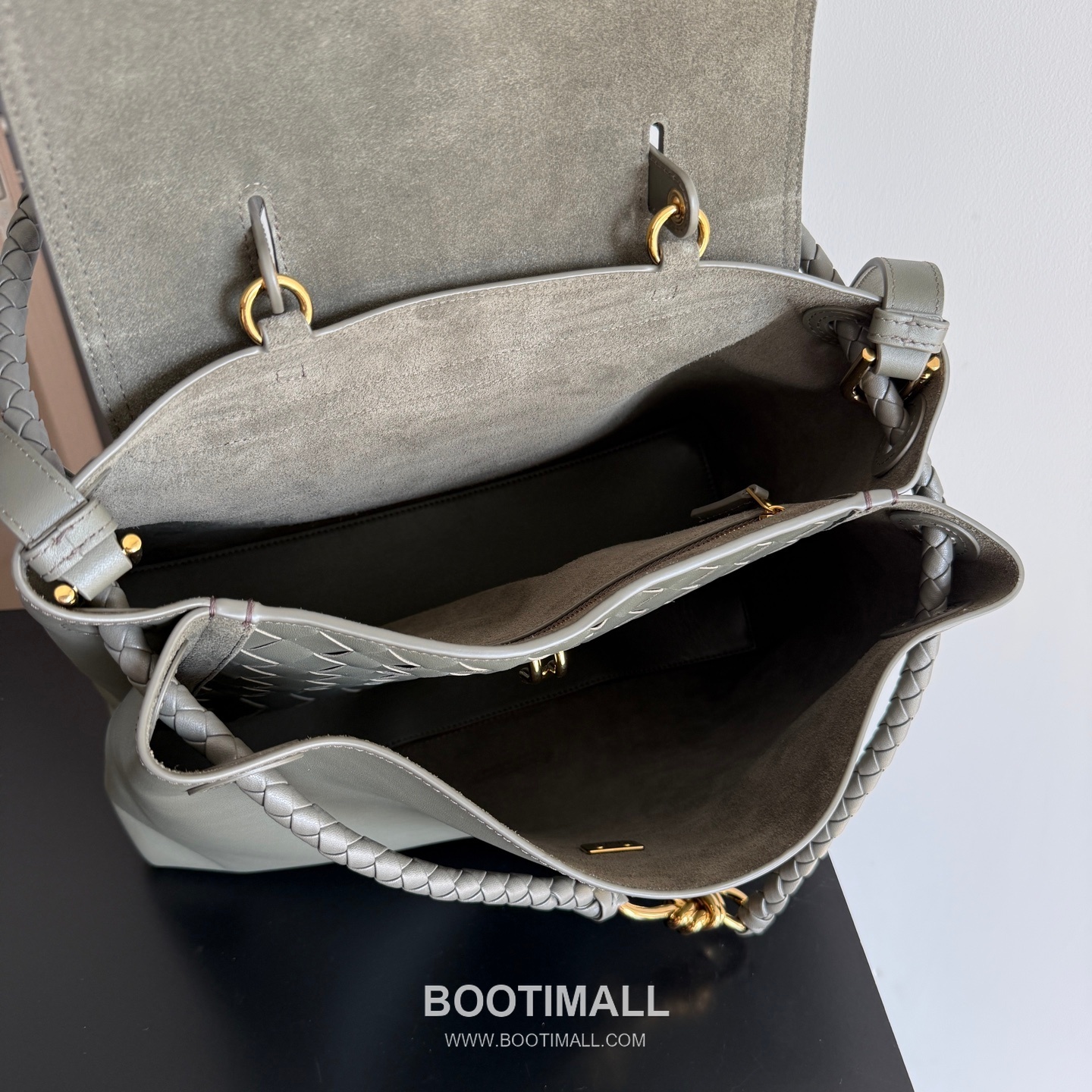 Bottega Veneta Ciao Intrecciato Knot Smooth Calfskin Top Handle Bag 보테가 베네타 차오 인트레치아토 노트 스무스 카프스킨 탑핸들백 34cm 20