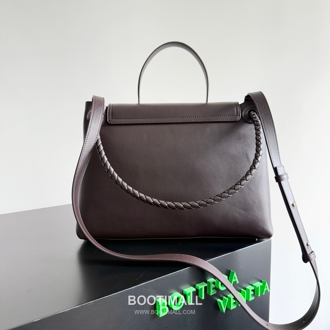 Bottega Veneta Ciao Intrecciato Knot Smooth Calfskin Top Handle Bag 보테가 베네타 차오 인트레치아토 노트 스무스 카프스킨 탑핸들백 34cm 2