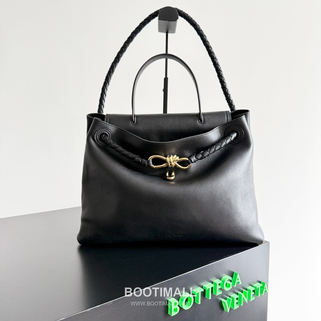 Bottega Veneta Ciao Intrecciato Knot Smooth Calfskin Top Handle Bag 보테가 베네타 차오 인트레치아토 노트 스무스 카프스킨 탑핸들백 34cm 10