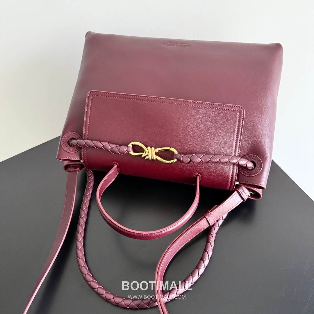 Bottega Veneta Ciao Intrecciato Knot Smooth Calfskin Top Handle Bag 보테가 베네타 차오 인트레치아토 노트 스무스 카프스킨 탑핸들백 34cm 7