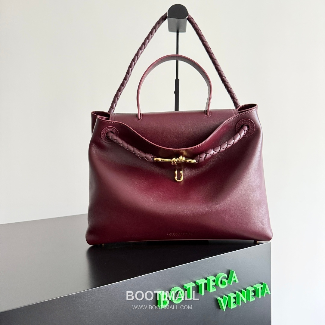 Bottega Veneta Ciao Intrecciato Knot Smooth Calfskin Top Handle Bag 보테가 베네타 차오 인트레치아토 노트 스무스 카프스킨 탑핸들백 34cm 10