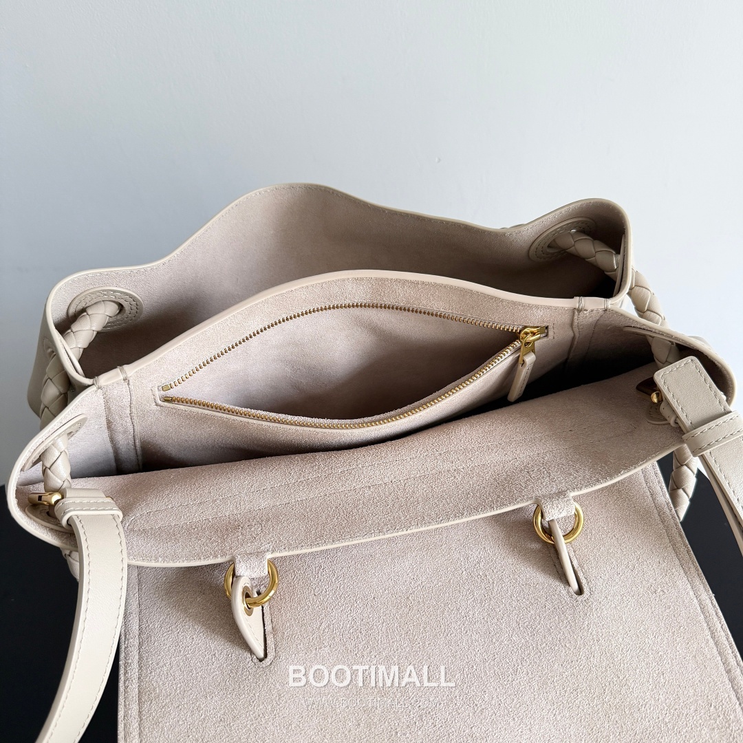 Bottega Veneta Ciao Intrecciato Knot Smooth Calfskin Top Handle Bag 보테가 베네타 차오 인트레치아토 노트 스무스 카프스킨 탑핸들백 34cm 9