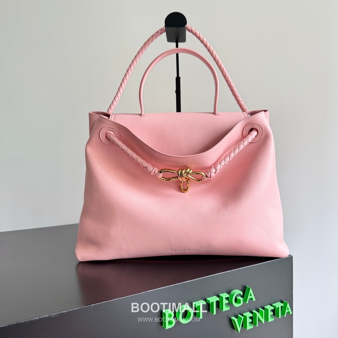 Bottega Veneta Ciao Intrecciato Knot Smooth Calfskin Top Handle Bag 보테가 베네타 차오 인트레치아토 노트 스무스 카프스킨 탑핸들백 34cm 9