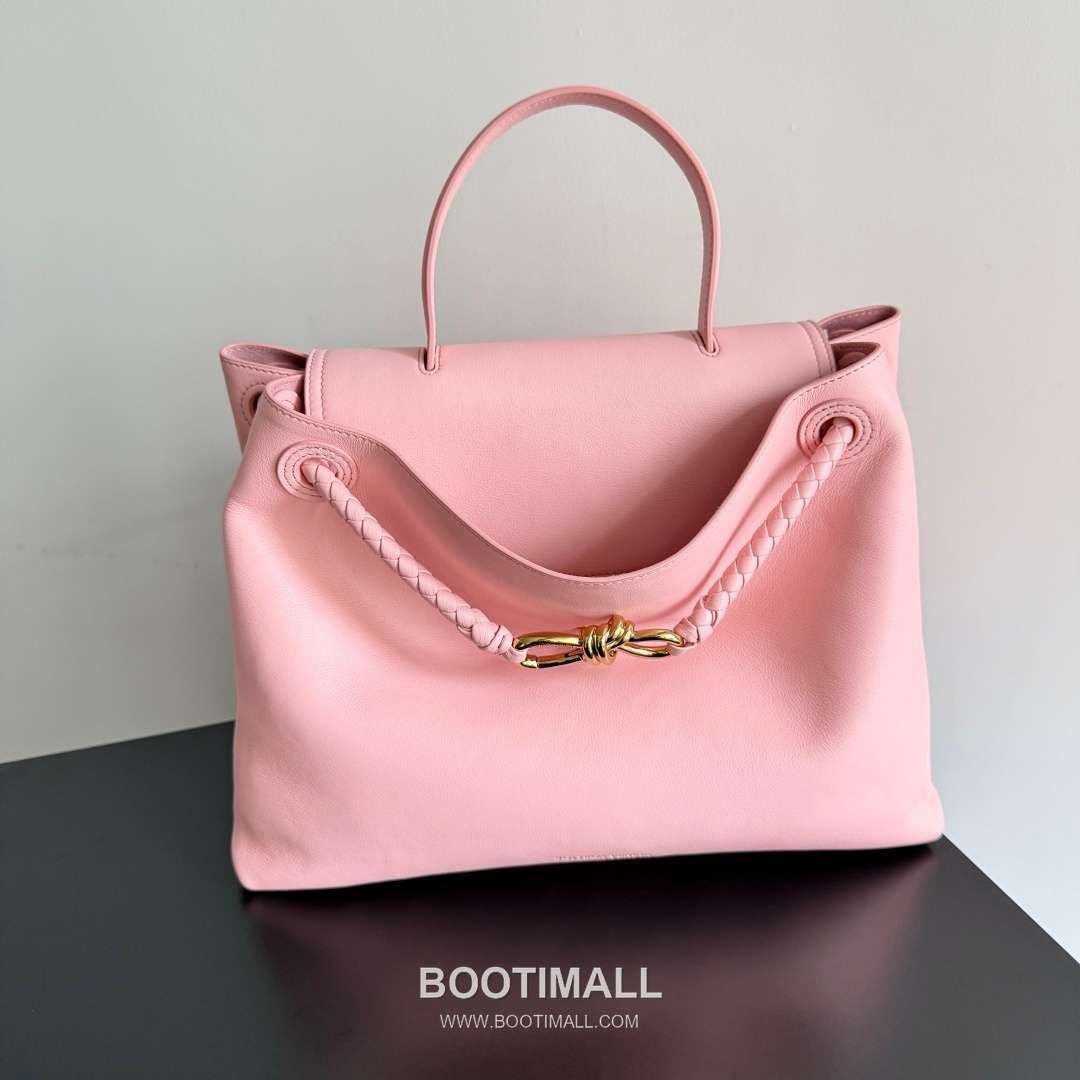 Bottega Veneta Ciao Intrecciato Knot Smooth Calfskin Top Handle Bag 보테가 베네타 차오 인트레치아토 노트 스무스 카프스킨 탑핸들백 34cm 10