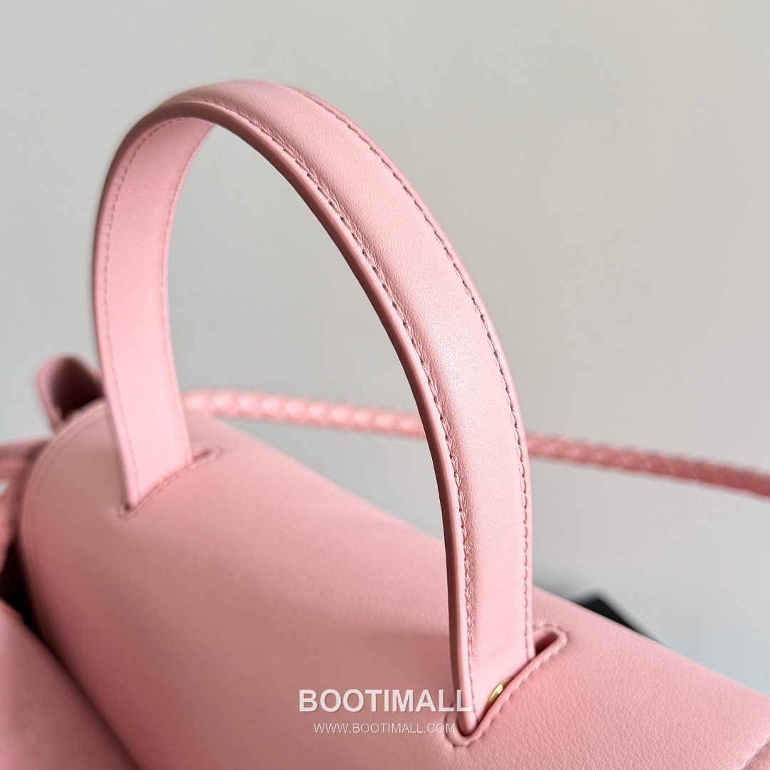 Bottega Veneta Ciao Intrecciato Knot Smooth Calfskin Top Handle Bag 보테가 베네타 차오 인트레치아토 노트 스무스 카프스킨 탑핸들백 34cm 15