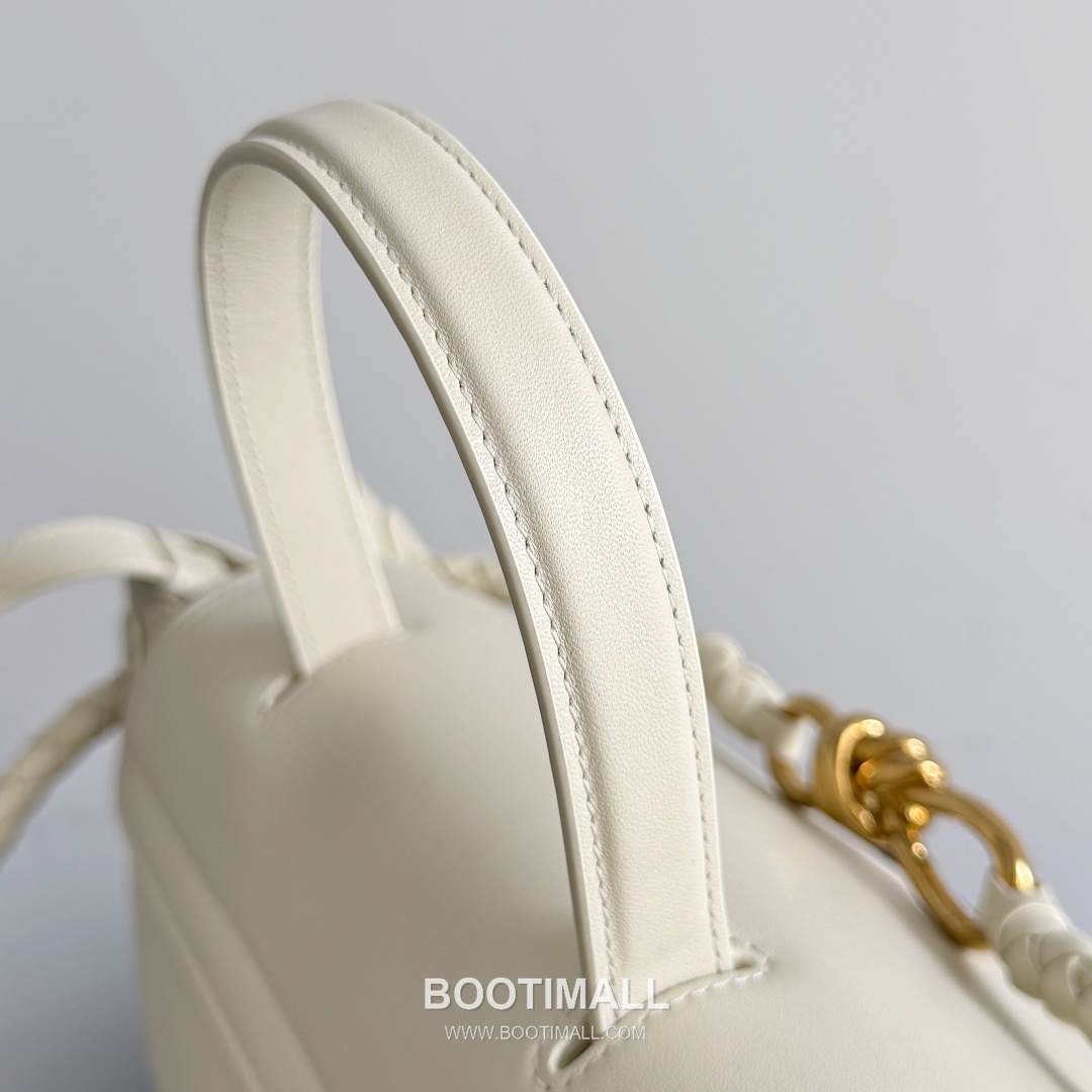 Bottega Veneta Ciao Intrecciato Knot Smooth Calfskin Top Handle Bag 보테가 베네타 차오 인트레치아토 노트 스무스 카프스킨 탑핸들백 34cm 18