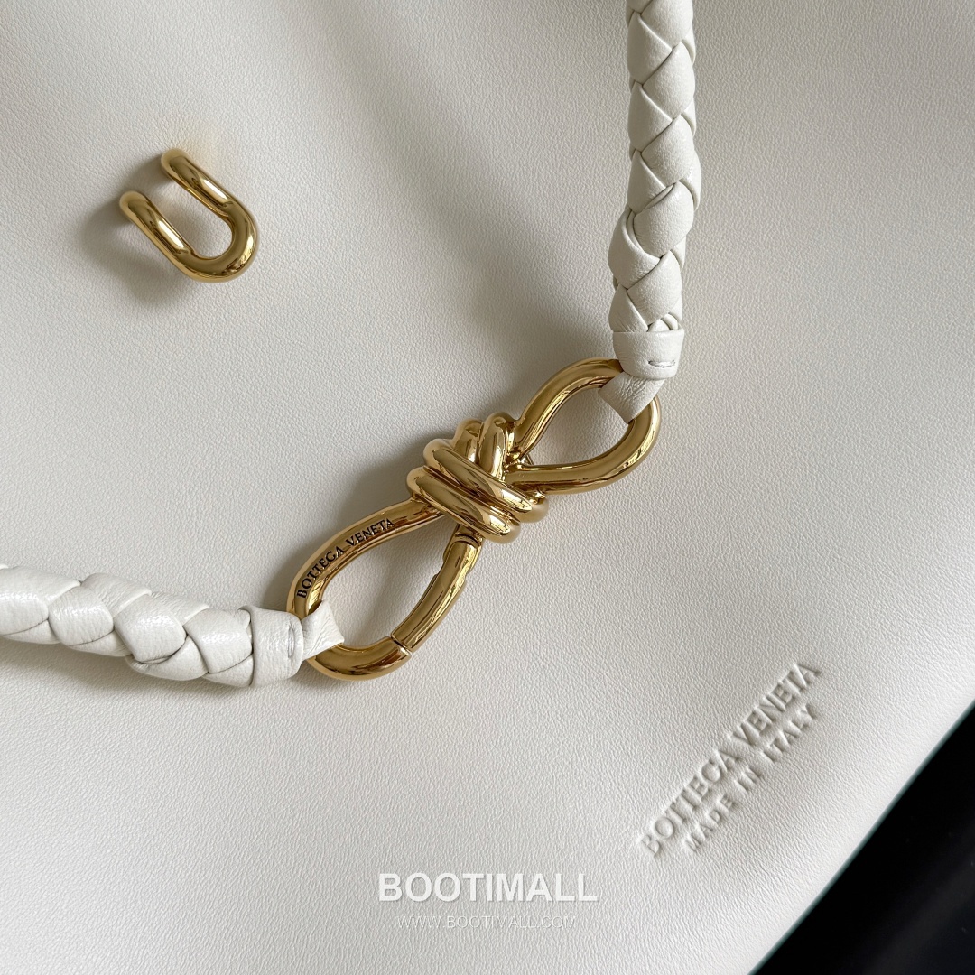 Bottega Veneta Ciao Intrecciato Knot Smooth Calfskin Top Handle Bag 보테가 베네타 차오 인트레치아토 노트 스무스 카프스킨 탑핸들백 34cm 22