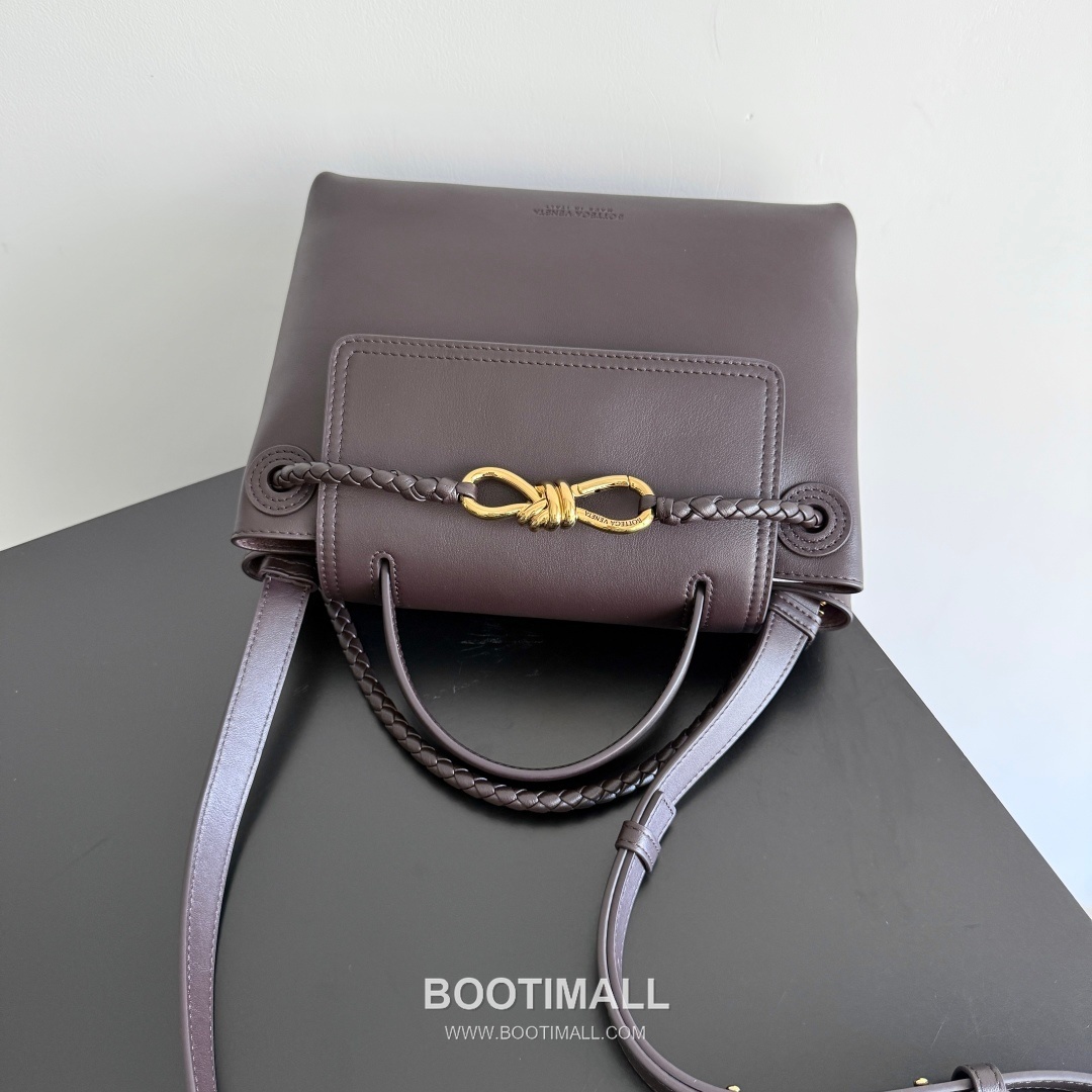 Bottega Veneta Ciao Intrecciato Knot Smooth Calfskin Top Handle Bag 보테가 베네타 차오 인트레치아토 노트 스무스 카프스킨 탑핸들백 26cm 7