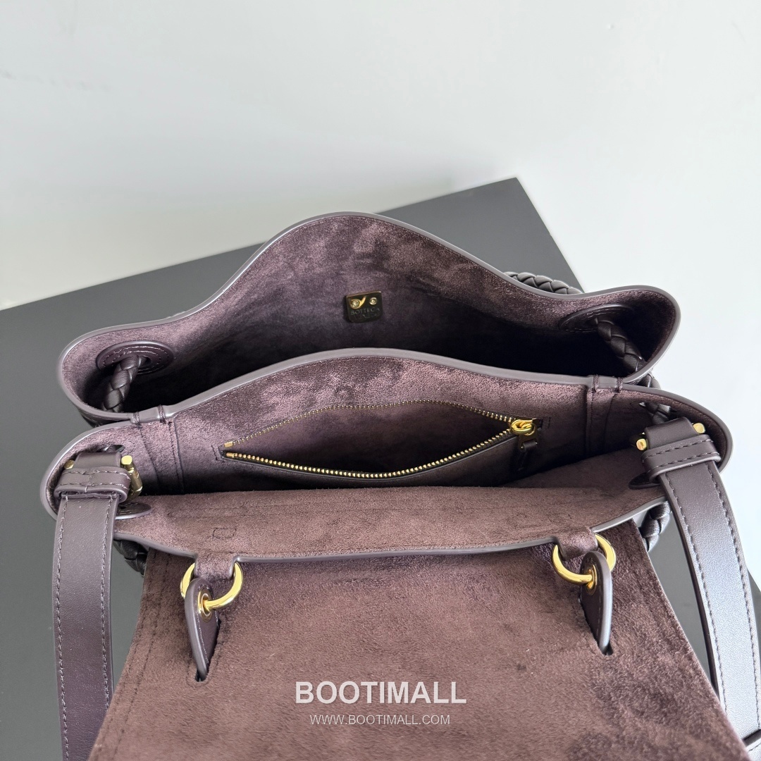 Bottega Veneta Ciao Intrecciato Knot Smooth Calfskin Top Handle Bag 보테가 베네타 차오 인트레치아토 노트 스무스 카프스킨 탑핸들백 26cm 9