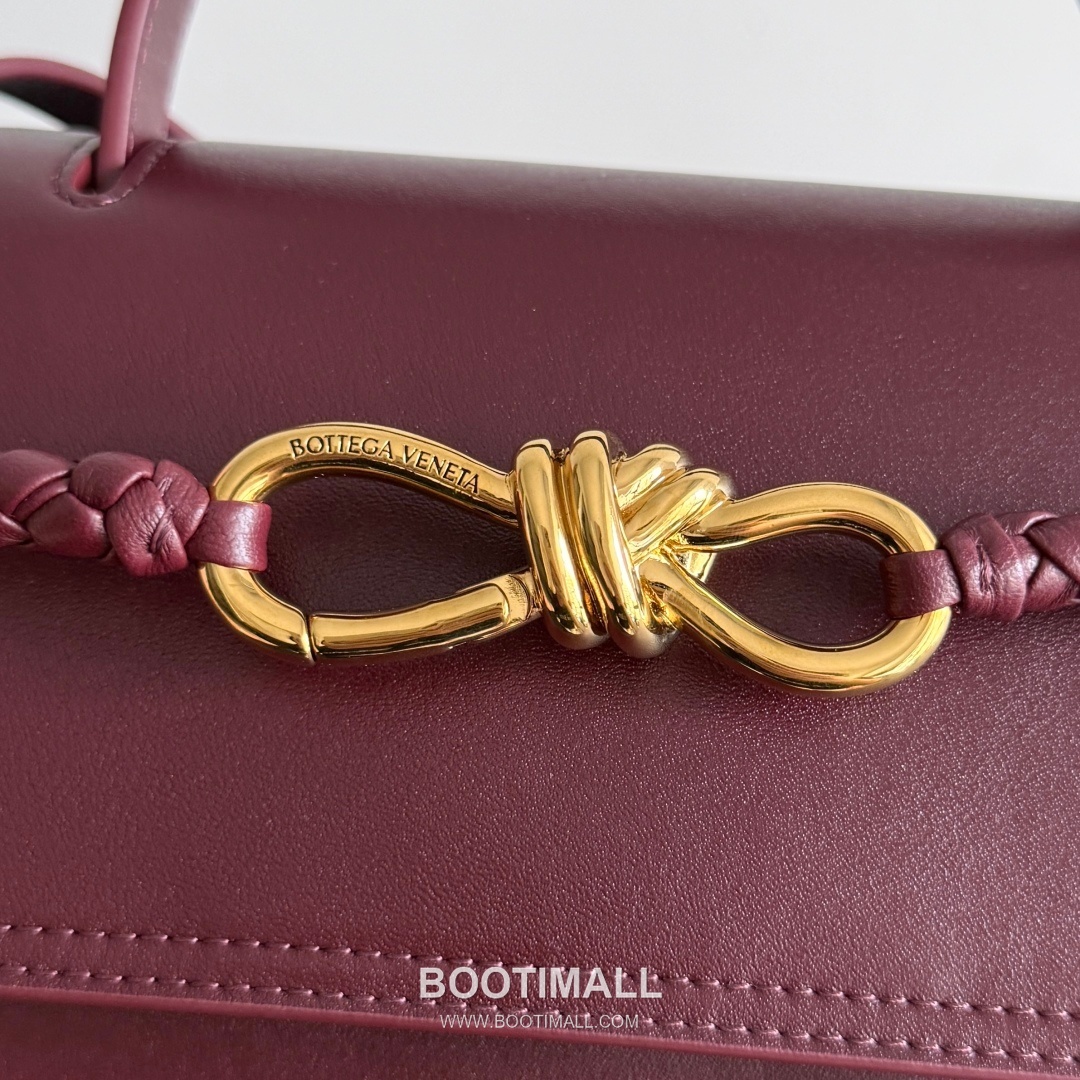 Bottega Veneta Ciao Intrecciato Knot Smooth Calfskin Top Handle Bag 보테가 베네타 차오 인트레치아토 노트 스무스 카프스킨 탑핸들백 26cm 5