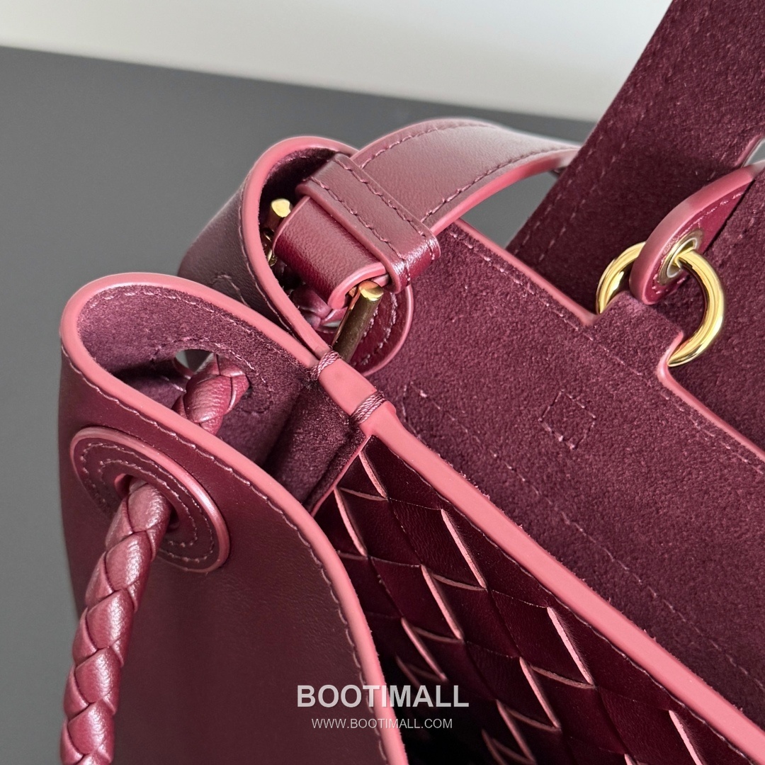 Bottega Veneta Ciao Intrecciato Knot Smooth Calfskin Top Handle Bag 보테가 베네타 차오 인트레치아토 노트 스무스 카프스킨 탑핸들백 26cm 12