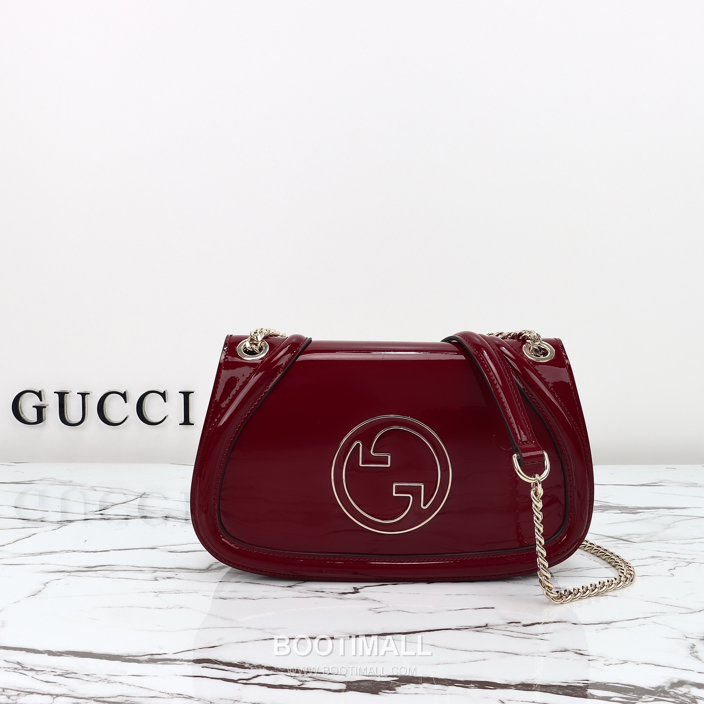 Gucci Patent Leather Shoulder Bag 815715 구찌 페이턴트 레더 숄더백 26.5cm 1