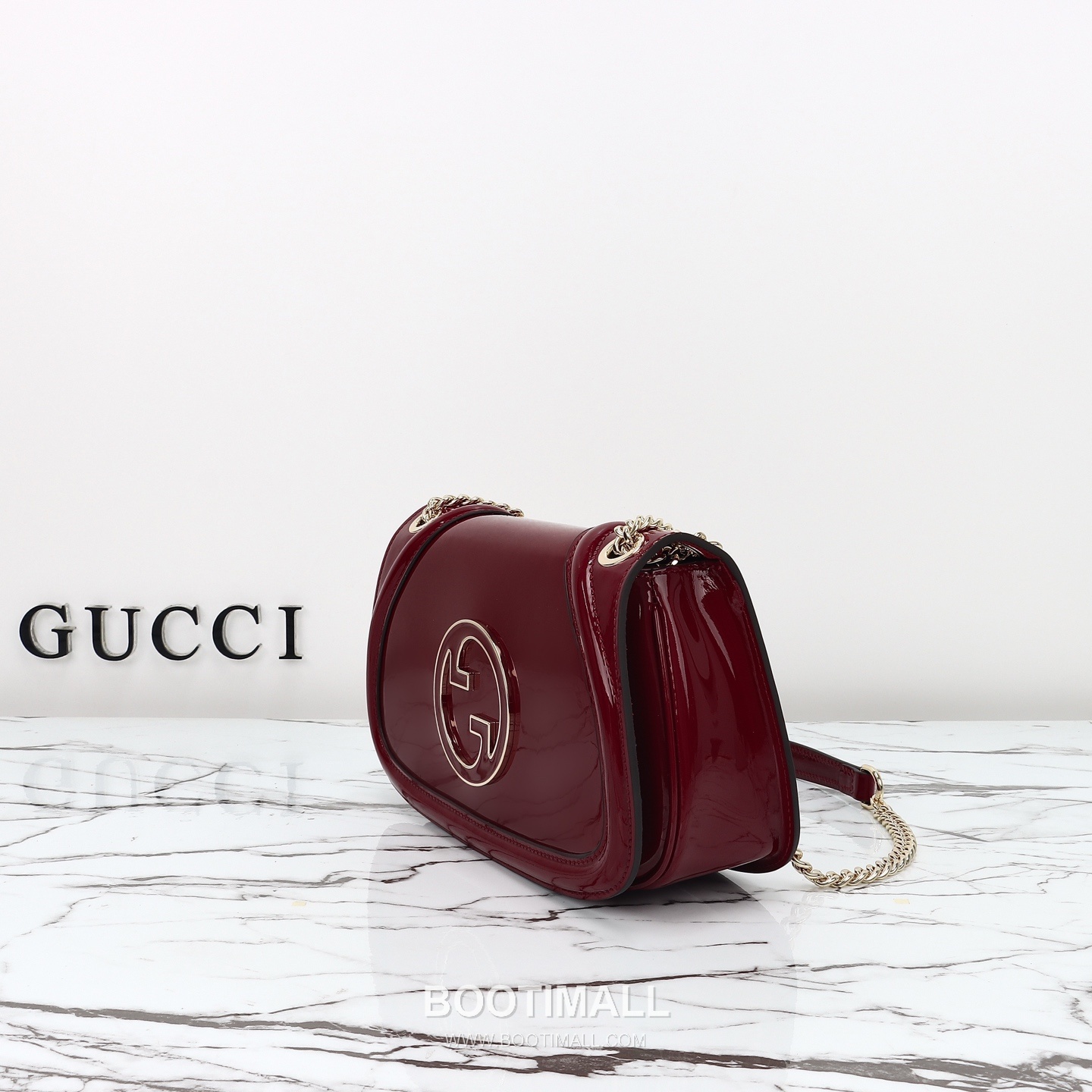 Gucci Patent Leather Shoulder Bag 815715 구찌 페이턴트 레더 숄더백 26.5cm 2