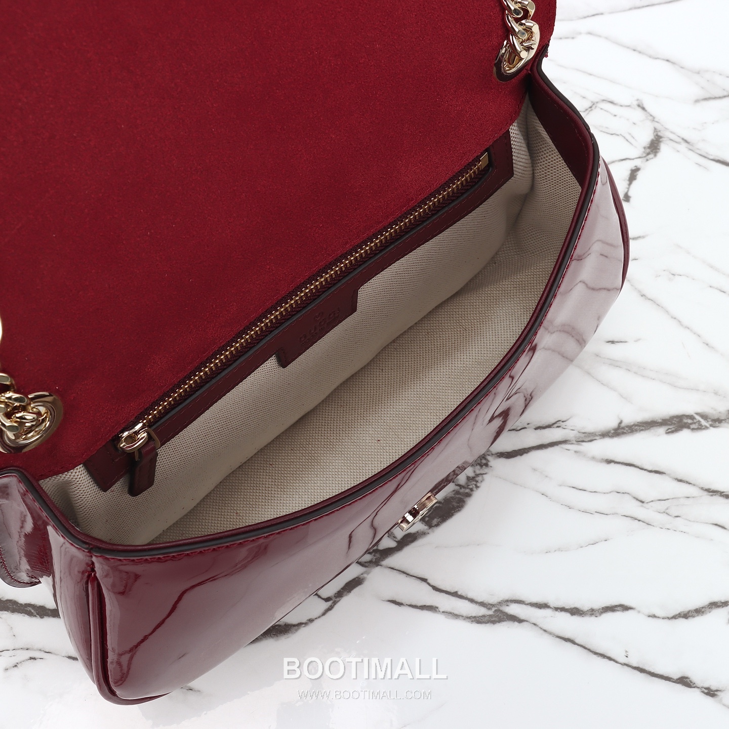 Gucci Patent Leather Shoulder Bag 815715 구찌 페이턴트 레더 숄더백 26.5cm 9
