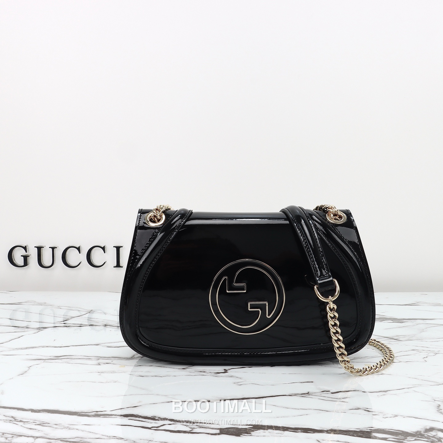 Gucci Patent Leather Shoulder Bag 815715 구찌 페이턴트 레더 숄더백 26.5cm 1