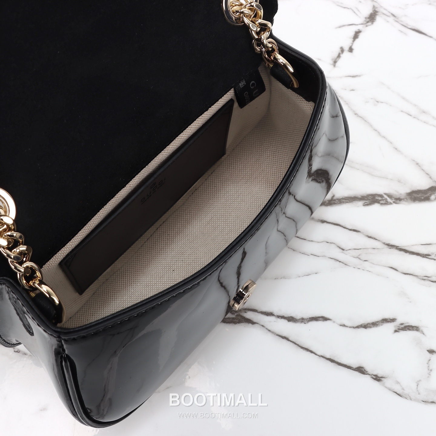 Gucci Patent Leather Mini Shoulder Bag 815711 구찌 페이턴트 레더 미니 숄더백 21.5cm 9